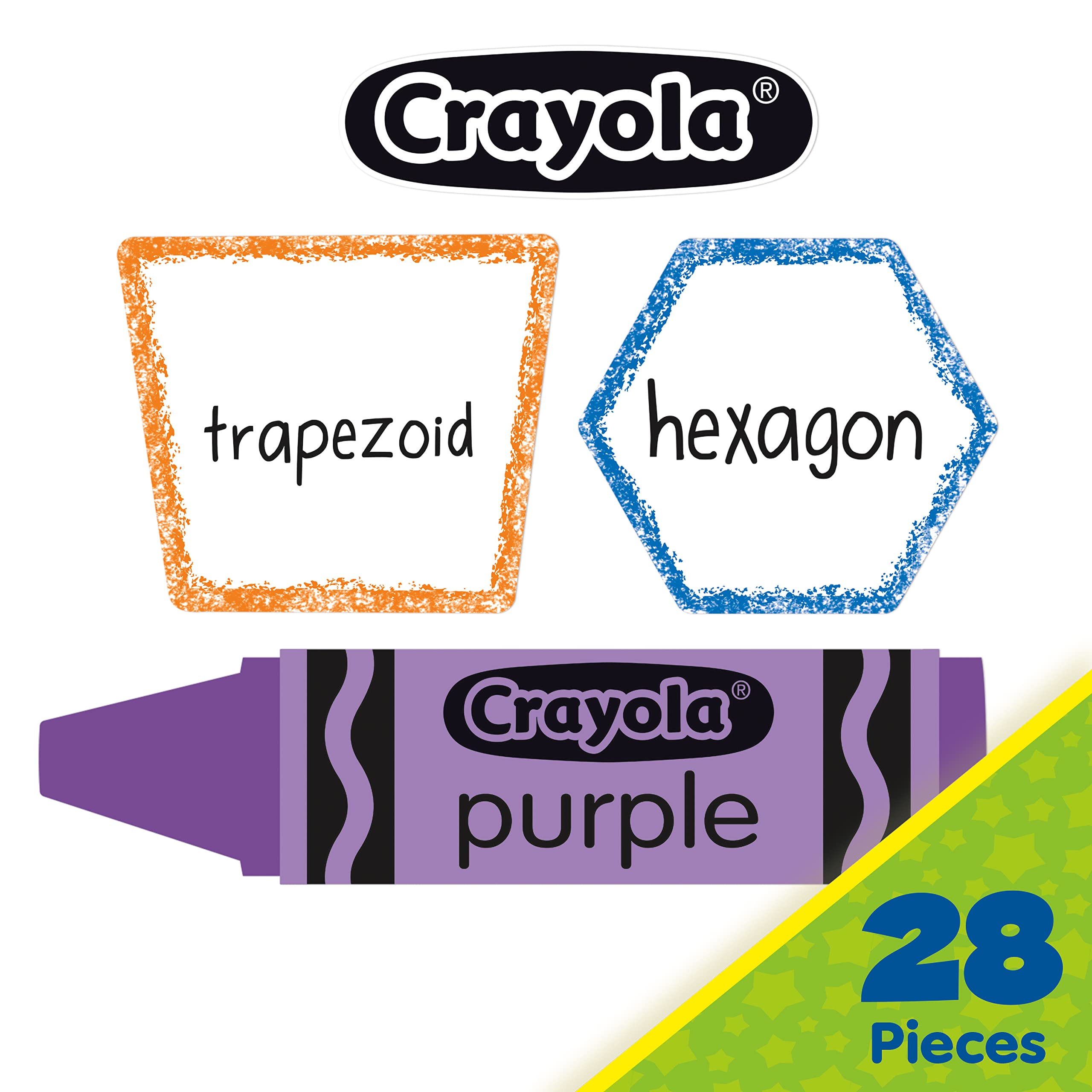 Eureka Colors & Shapes Bulletin Board Set, 28 Pieces (EU-847813)