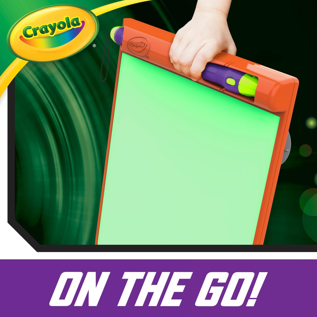 Crayola Travel Glow Art Studio, Glow in The Dark Toys, Kids Gifts for Girls and Boys, Ages 6, 7, 8, 9 5 Crayola Travel Glow Art Studio, Glow in The Dark Toys, Kids Gifts for Girls and Boys, Ages 6, 7, 8, 9