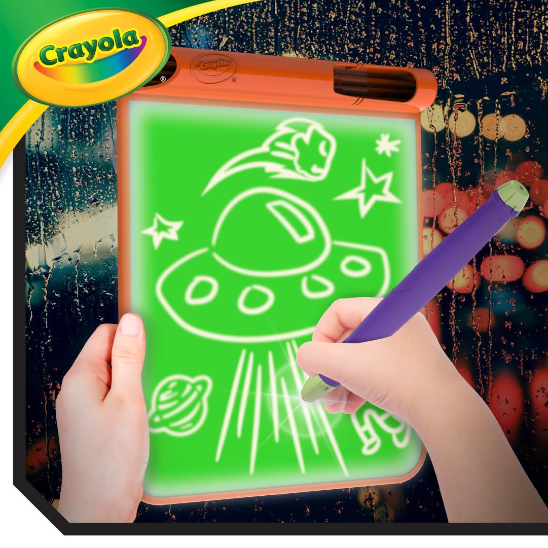 Crayola Travel Glow Art Studio, Glow in The Dark Toys, Kids Gifts for Girls and Boys, Ages 6, 7, 8, 9 6 Crayola Travel Glow Art Studio, Glow in The Dark Toys, Kids Gifts for Girls and Boys, Ages 6, 7, 8, 9