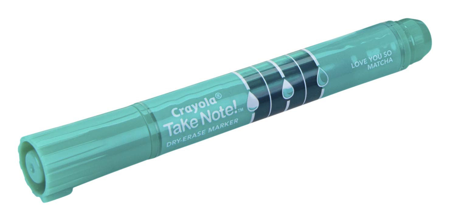 Crayola Take Note Dry Erase Markers, Green Chisel Tip Markers, Classroom & Office Supplies, 12 Count