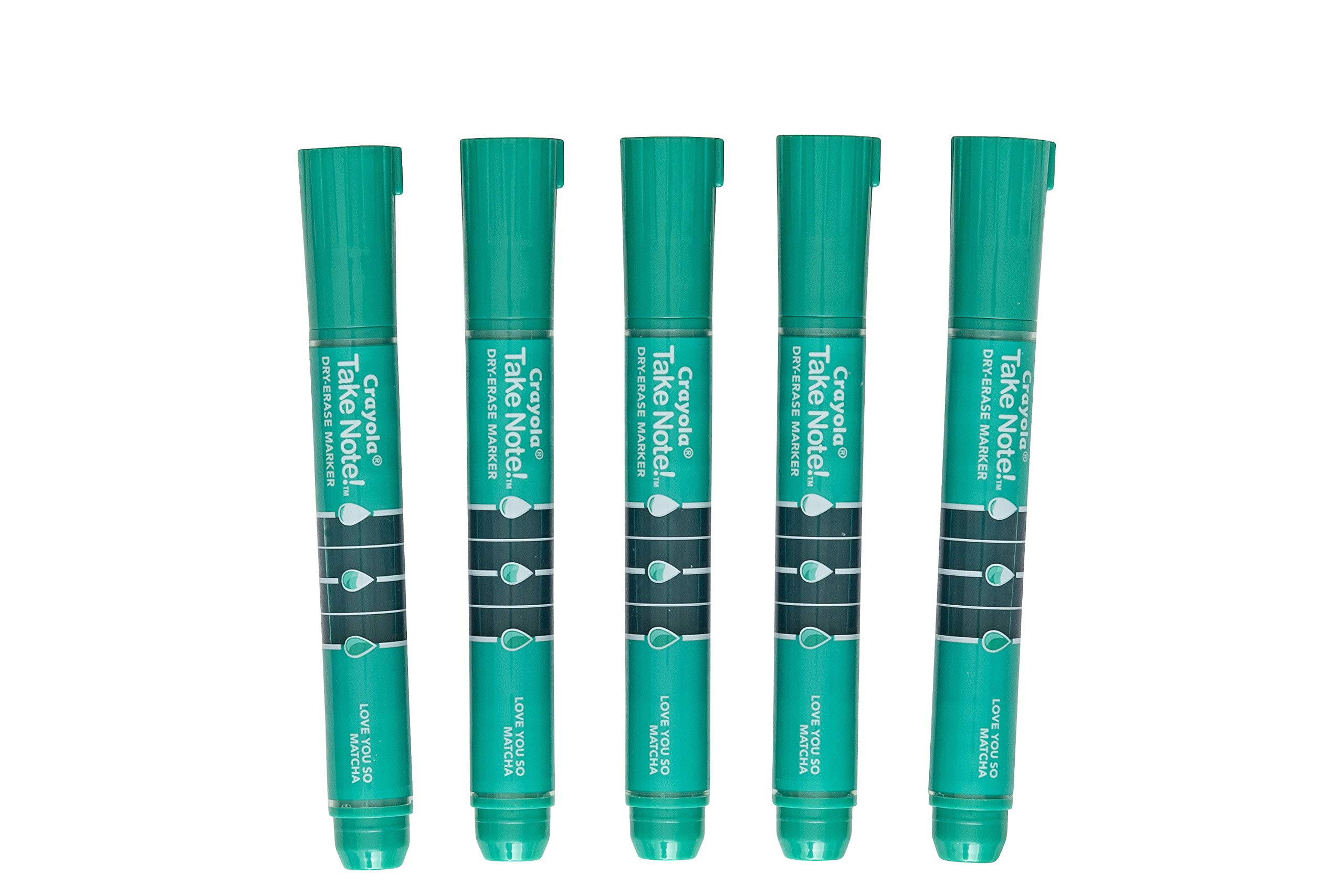 Crayola Take Note Dry Erase Markers, Green Chisel Tip Markers, Classroom & Office Supplies, 12 Count