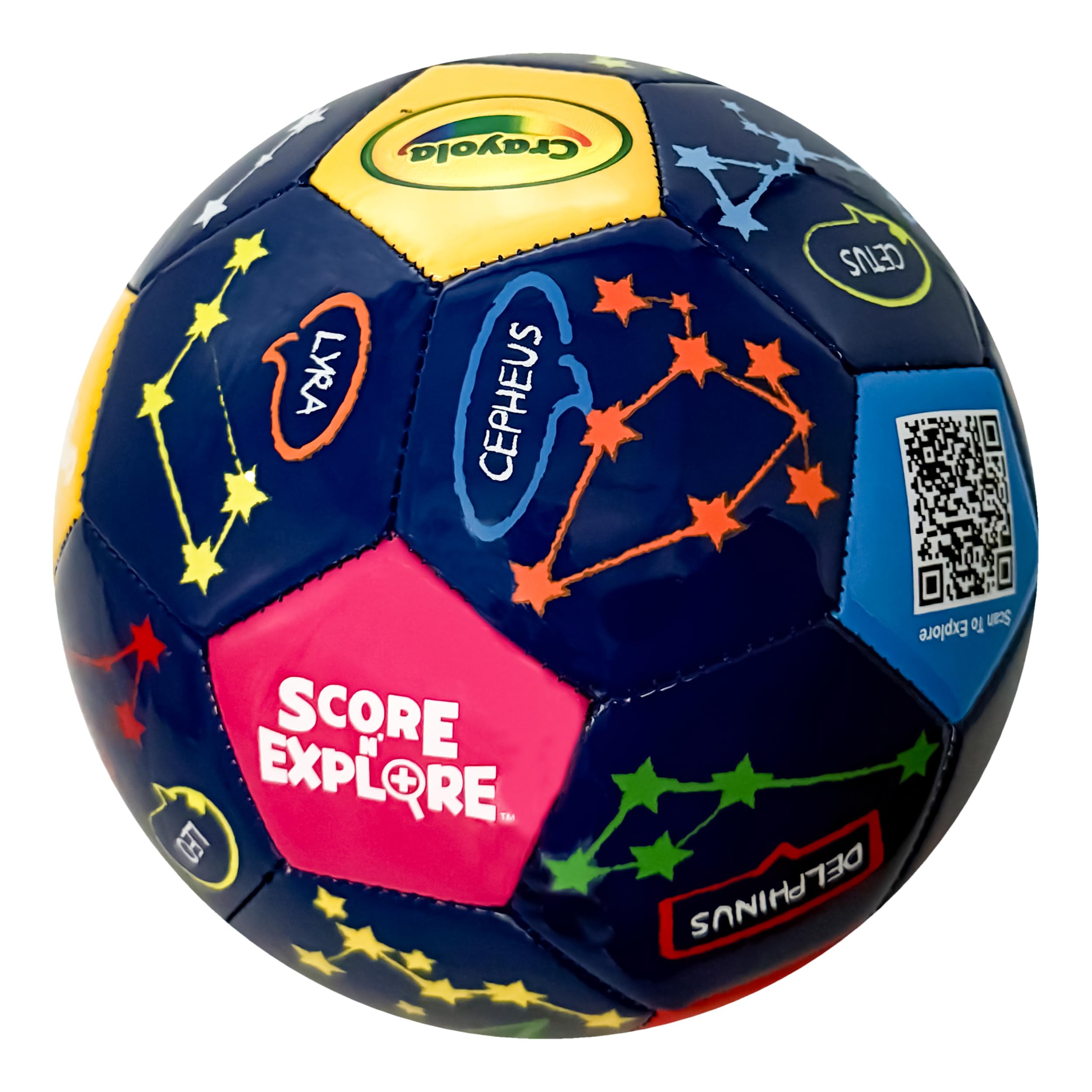 Crayola Official Soccer Ball - Unisex Kids - Constellation Size 5