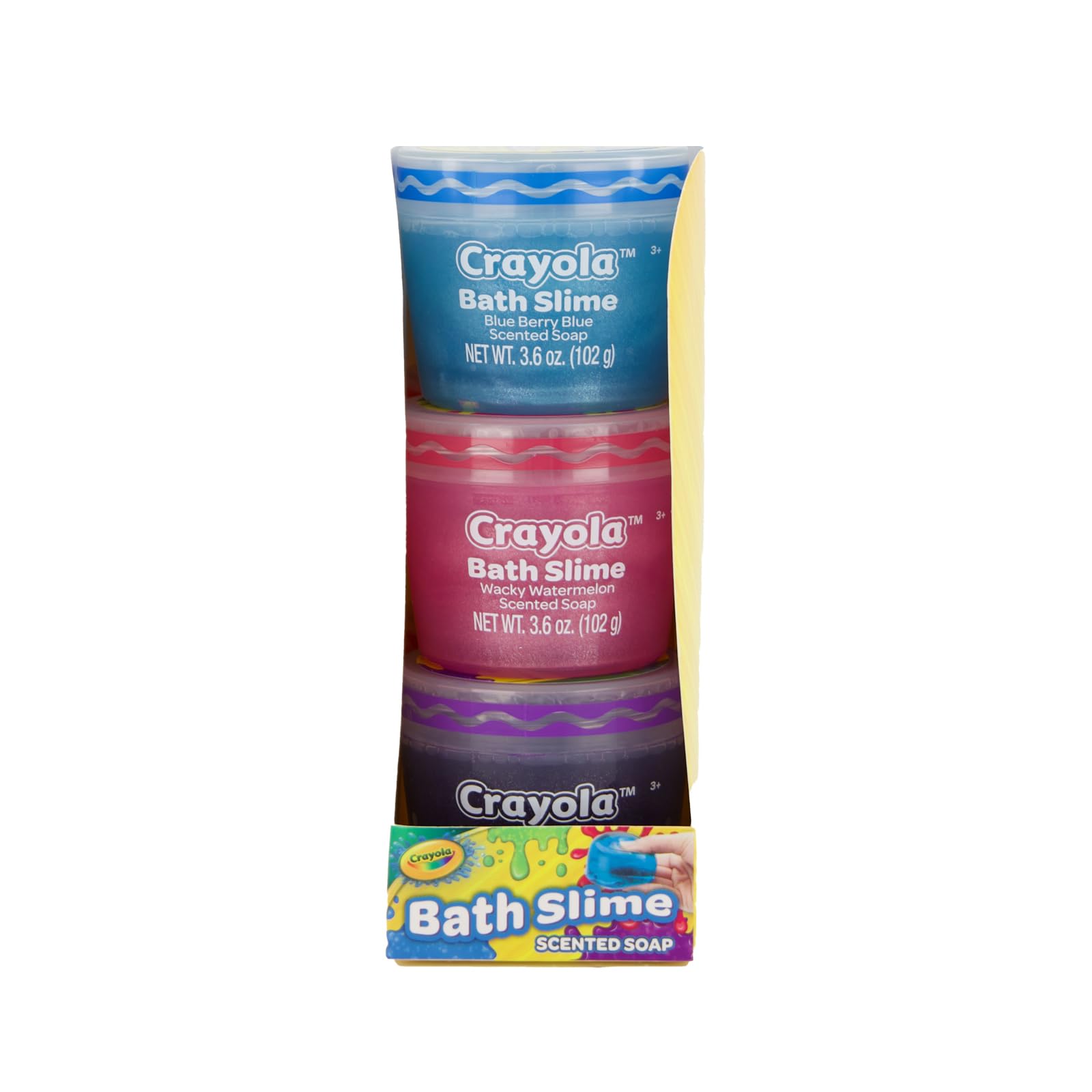 Crayola Bath Slime Scented Soap 4 Colors and Scents (6 Pack)