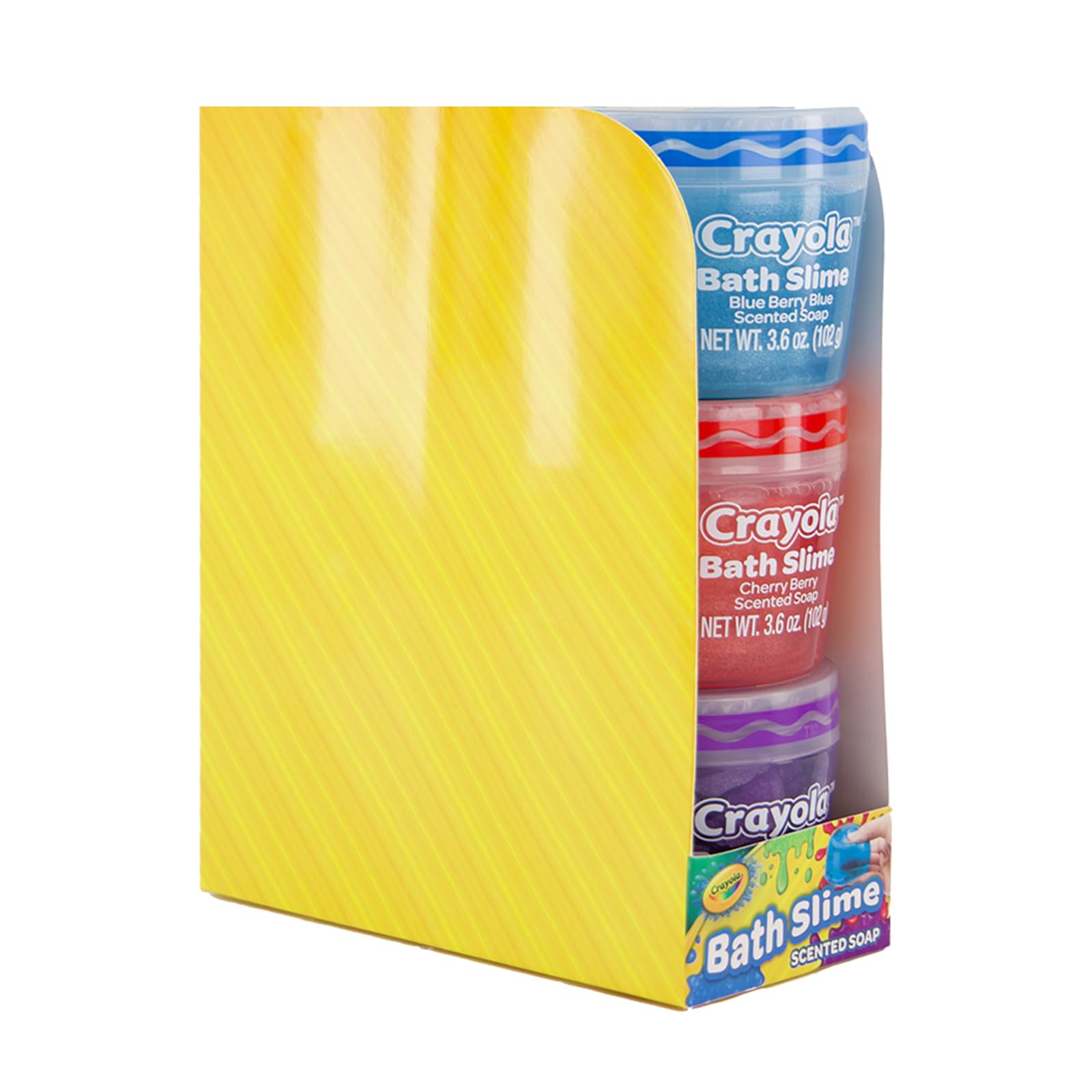 Crayola Bath Slime Scented Soap 4 Colors and Scents (6 Pack)