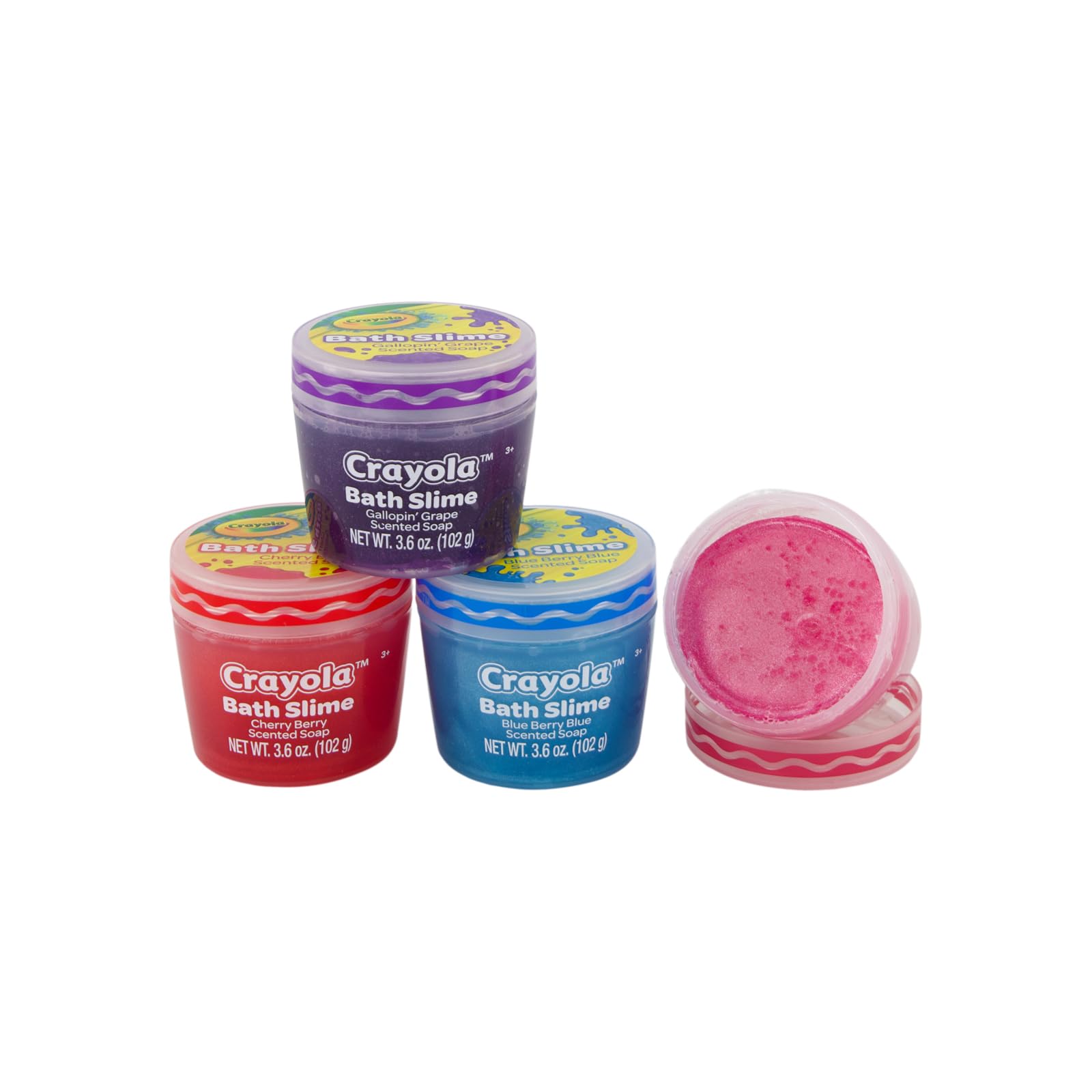 Crayola Bath Slime Scented Soap 4 Colors and Scents (6 Pack)