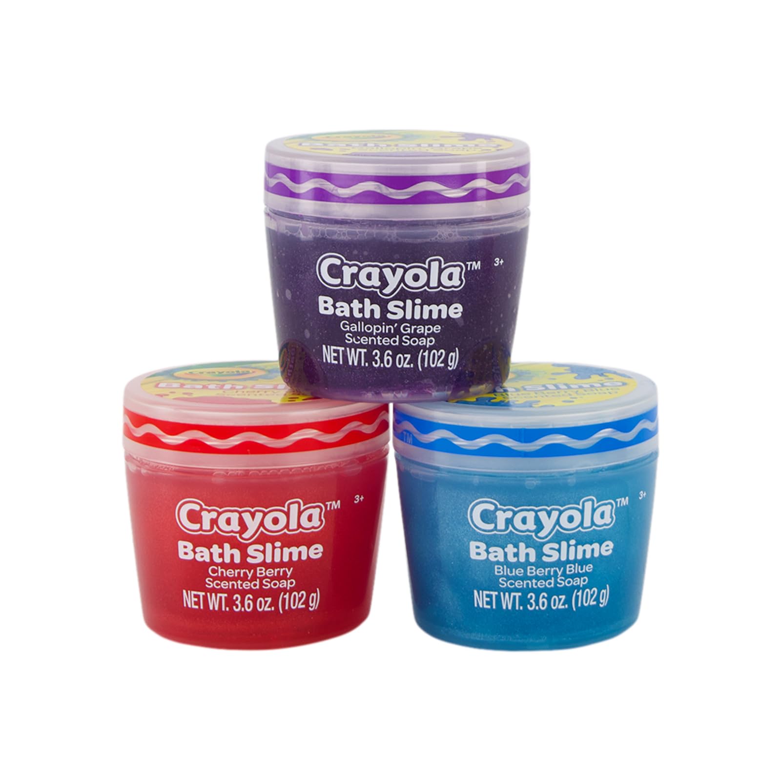 Crayola Bath Slime Scented Soap 4 Colors and Scents (6 Pack)
