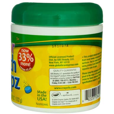 Crayola Bath Dropz 3.59 oz 60 Tablets (Pack of 2) 9 Crayola Bath Dropz 3.59 oz 60 Tablets (Pack of 2)