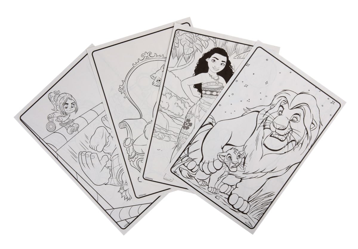 Crayola Coloring Book, Big Book of Disney Animation, 288 Coloring Pages, Gift for Kids, Age 3, 4, 5, 6